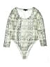 ELOQUII Silver Bodysuit Size 14 Plus - photo 1