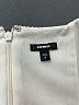 Express Solid White Casual Dress Size M - photo 7