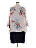 Studio One 100% Polyester Blue Casual Dress Size 3X - photo 2