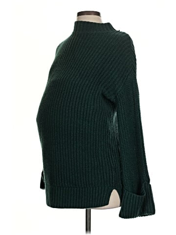 Isabel Maternity Turtleneck Sweater (view 1)
