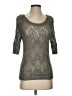 Willi Smith Metallic Gray Pullover Sweater Size S - photo 1
