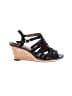 Clarks 100% Leather Black Wedges Size 8 - photo 1