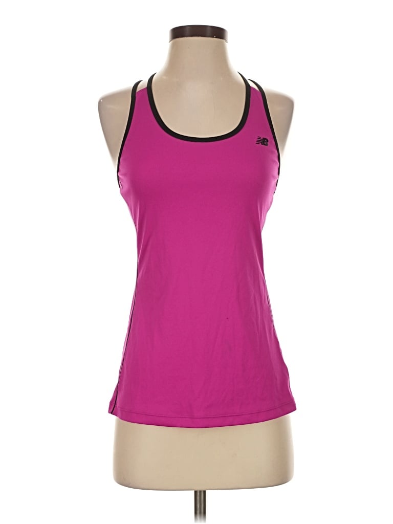 Pre-owned New Balance Active Tank Top In Pink