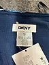 DKNY 100% Polyester Blue Cocktail Dress Size 16 - photo 7