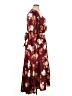 BLOOMCHIC Floral Burgundy Casual Dress Size 14 - 16 - photo 4