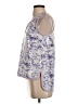 Diane von Furstenberg Purple Sleeveless Blouse Size 2 - photo 5