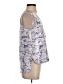 Diane von Furstenberg Purple Sleeveless Blouse Size 2 - photo 4