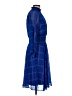 Calvin Klein Argyle Blue Cocktail Dress Size 6 - photo 4