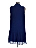 DKNY 100% Polyester Blue Cocktail Dress Size 16 - photo 2