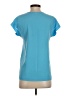 Diane von Furstenberg Teal Short Sleeve Top Size P (petite) - photo 2