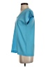 Diane von Furstenberg Teal Short Sleeve Top Size P (petite) - photo 5
