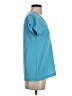 Diane von Furstenberg Teal Short Sleeve Top Size P (petite) - photo 4