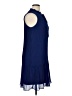 DKNY 100% Polyester Blue Cocktail Dress Size 16 - photo 4