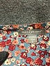 Peace & Pearls 100% Polyester Floral Orange Short Sleeve Blouse Size L - photo 7