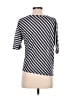 Paraphrase Stripes Black 3/4 Sleeve T-Shirt Size XS - photo 2
