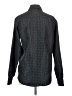 Assorted Brands Polka Dots Black Long Sleeve Button-Down Shirt Size S - photo 2