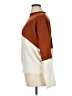 Unbranded Color Block Brown Turtleneck Sweater Size XL - photo 5