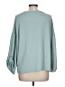 Lovely Melody Teal Pullover Sweater Size L - photo 2