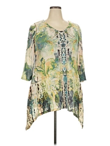 Unity World Wear 3/4 Sleeve Blouse (view 1)