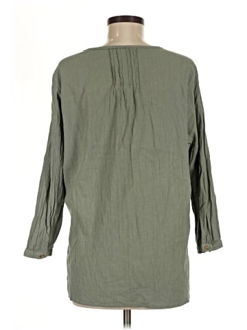 L.L.Bean 3/4 Sleeve Blouse (view 2)