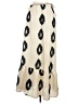 Unbranded 100% Polyester Print Ivory Casual Skirt Size M - photo 1