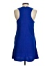 Speechless Solid Blue Casual Dress Size S - photo 2