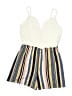 Unbranded Ivory Overall Shorts Size S - photo 1