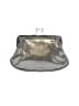 Ted Baker London 100% Leather Metallic Silver Leather Clutch One size - photo 1