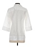 Lands' End 100% Cotton White 3/4 Sleeve Button-Down Shirt Size XS (petite) - photo 2