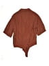 Express Outlet Brown 3/4 Sleeve Button-Down Shirt Size L - photo 2