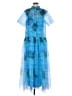 STAUD 100% Polyester Blue Cocktail Dress Size L - photo 1