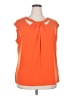 Kasper Orange Sleeveless Blouse Size 2X - photo 1