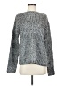 Endless Rose 100% Acrylic Metallic Gray Pullover Sweater Size XS - photo 1