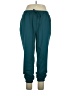 Fabletics Solid Teal Track Pants Size XL - photo 1