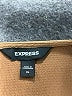 Express 100% Polyester Brown 3/4 Sleeve Blouse Size XL - photo 7