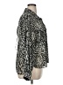 Zara Animal Print Silver Long Sleeve Blouse Size XL - photo 4
