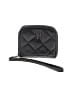 SM 100% Leather Argyle Black Leather Wristlet One size - photo 1