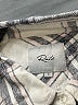 Rails 100% Rayon Plaid Ivory Long Sleeve Button-Down Shirt Size L - photo 7