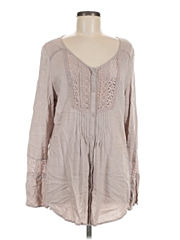 North River Outfitters Long Sleeve Blouse (view 1)