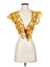 Shein Yellow Sleeveless Blouse Size S - photo 1