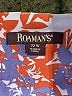 Roaman's Print Blue Casual Dress Size 22 - photo 7