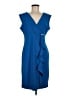 SLNY Blue Cocktail Dress Size 8 - photo 1