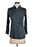 Ann Taylor 100% Polyester Teal 3/4 Sleeve Blouse Size S - photo 1