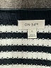 On 34th 100% Cotton Black Cardigan Size S - photo 7