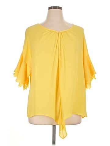 C established 1946 Short Sleeve Blouse (view 1)