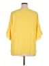 C established 1946 100% Polyester Yellow Short Sleeve Blouse Size XL - photo 2