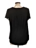 Fortune + Ivy 100% Polyester Black Short Sleeve Top Size L - photo 2