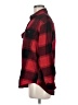 Old Navy 100% Cotton Plaid Red Long Sleeve Button-Down Shirt Size M - photo 5