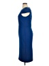 Betsey Johnson Solid Blue Cocktail Dress Size 14 - photo 5