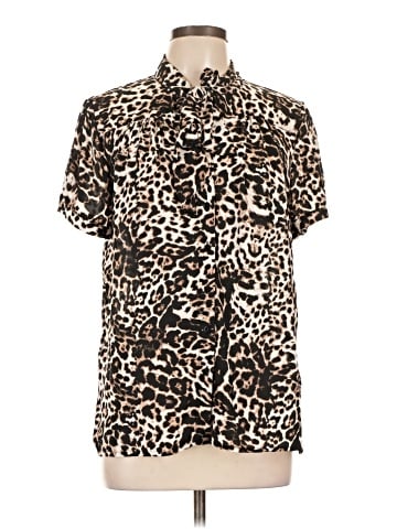 Violet & Claire Short Sleeve Blouse (view 1)